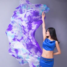 Silk Veil Bellydance Silk Shawl For Scarves Face Customized Hand Thrown Scarf Gradient 200cm 250cm 270cm Belly Dance costume 
Silk Veil Bellydance Silk Shawl For Scarves Face Customized Hand Thrown Scarf Gradient 200cm 250cm 270cm Belly Dance costume