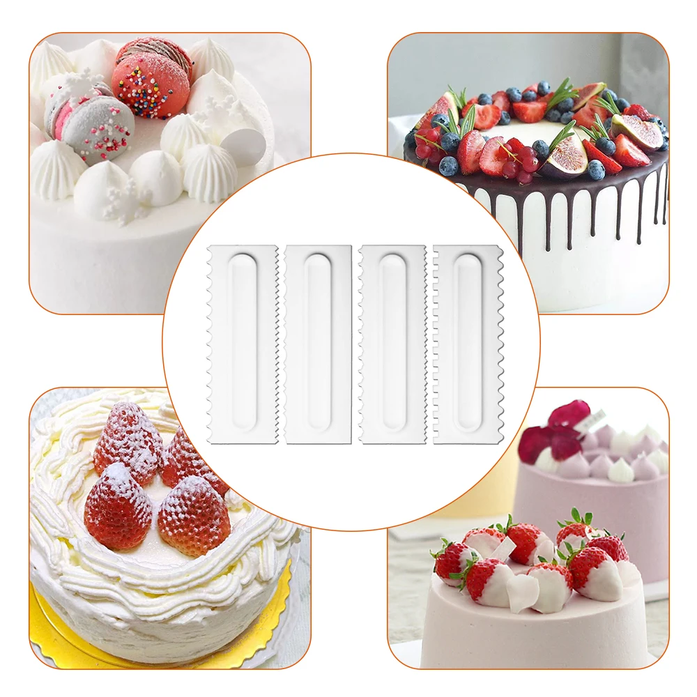 Cake Scraper Smoother Cream Decorating Pastry Icing Comb Cake Decorating Comb Fondant Spatulas Kitchen Baking Mold Pastry Tools
Cake Scraper Smoother Cream Decorating Pastry Icing Comb Cake Decorating Comb Fondant Spatulas Kitchen Baking Mold Pastry Tools