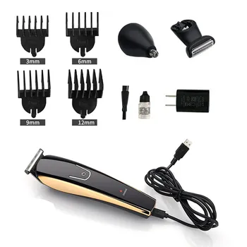DropShipping Professional Hair Clipper Rechargeable Beard Trimmer for Men Electric Trimmer Cutter Cutting Machine Razor Blades
DropShipping Professional Hair Clipper Rechargeable Beard Trimmer for Men Electric Trimmer Cutter Cutting Machine Razor Blades