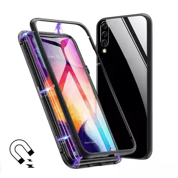 Full Coverage Shockproof Tempered Glass Back Case Magnetic Screen Protector Phone Case for Samsung Galaxy A10/A20/A30/A50/A70
Full Coverage Shockproof Tempered Glass Back Case Magnetic Screen Protector Phone Case for Samsung Galaxy A10/A20/A30/A50/A70