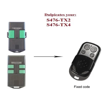 Fixed code remote for S476-TX2,S476-TX4 duplicator remote control 433.92mhz
Fixed code remote for S476-TX2,S476-TX4 duplicator remote control 433.92mhz