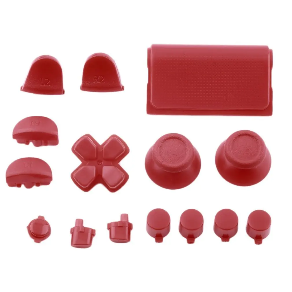Replacement Buttons Custom Mold Kit For PS4 Controller Solid Color Plastic Gamepads Spare Parts
Replacement Buttons Custom Mold Kit For PS4 Controller Solid Color Plastic Gamepads Spare Parts