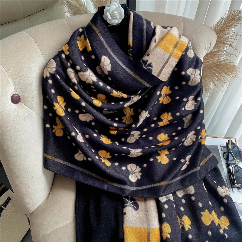Winter Cashmere Scarf Warm Shawls Lady Wraps Thick Design Print Female Bufanda 2022 Fashion Travel Stoles Blanket New
Winter Cashmere Scarf Warm Shawls Lady Wraps Thick Design Print Female Bufanda 2022 Fashion Travel Stoles Blanket New