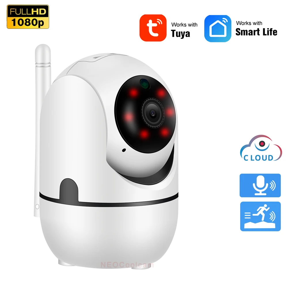 NEOCoolcam 1080P Smart Life WiFi Home IP Camera 2MP Tuya Cloud Cameras Two Way Audio Night Vision Motion Detection
NEOCoolcam 1080P Smart Life WiFi Home IP Camera 2MP Tuya Cloud Cameras Two Way Audio Night Vision Motion Detection