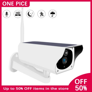ONE PICE Solar WiFi IP Camera 1080P HD Outdoor Charging Battery Waterproof Security Camera Night Vision Bullet Surveillance BB5
ONE PICE Solar WiFi IP Camera 1080P HD Outdoor Charging Battery Waterproof Security Camera Night Vision Bullet Surveillance BB5