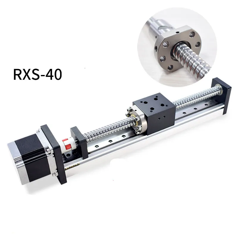Ball Screw Linear Module RXS-40 Rail Transmission Mobile Sliding Table Slide Step Servo Reciprocating
Ball Screw Linear Module RXS-40 Rail Transmission Mobile Sliding Table Slide Step Servo Reciprocating