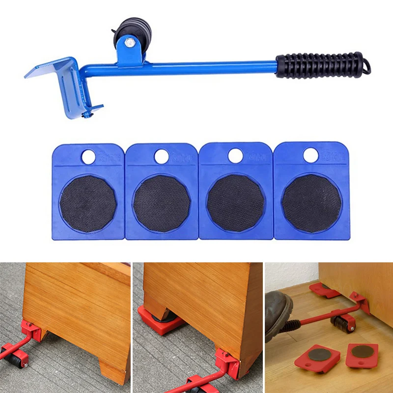 Home Portable Furniture Mover Heavy Object Lifter Steel Hand Tool Set Bear 200kg 360 Degrees Rotate JDH99
Home Portable Furniture Mover Heavy Object Lifter Steel Hand Tool Set Bear 200kg 360 Degrees Rotate JDH99