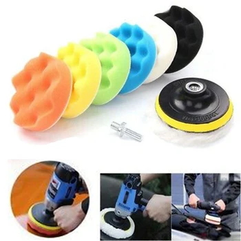 8Pcs 5"/6"/7" Polishing Waxing Buffing Sponge Pads Kit Compound Car Polisher Sponge/ Woolen
8Pcs 5"/6"/7" Polishing Waxing Buffing Sponge Pads Kit Compound Car Polisher Sponge/ Woolen