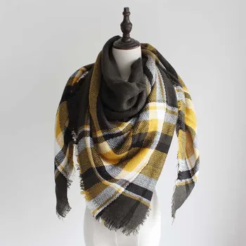 New autumn and winter imitation cashmere 140*140cm increase double-sided colorful lattice square scarf scarves warm warm shawl
New autumn and winter imitation cashmere 140*140cm increase double-sided colorful lattice square scarf scarves warm warm shawl