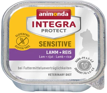 ANIMONDA ANIMONDA INTEGRA PROTECT CAT SENSITIVE for adult cats with food allergies with lamb and rice 100g
ANIMONDA ANIMONDA INTEGRA PROTECT CAT SENSITIVE for adult cats with food allergies with lamb and rice 100g