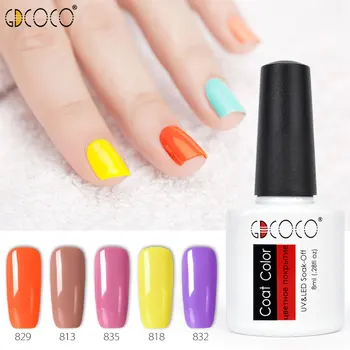 5pcs*8ml GDCOCO Nail Gel Varnish Nail Polish Summer Color Soak Off UV LED Nail Art Camouflage Color Gel Polish Nail Kits
5pcs*8ml GDCOCO Nail Gel Varnish Nail Polish Summer Color Soak Off UV LED Nail Art Camouflage Color Gel Polish Nail Kits