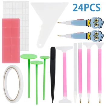 5D DIY Diamond Painting Tools Cross Stitch Accessories Diamond Embroidery Pen Tools Set Mosaic Glue Pen Kit Tweezers
5D DIY Diamond Painting Tools Cross Stitch Accessories Diamond Embroidery Pen Tools Set Mosaic Glue Pen Kit Tweezers