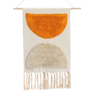 Nordic Woven Homestay Tassel Tapestry Hanging Canvas Wall Hanging Handmade Bohemian Retro Art Hanging Home Decor
Nordic Woven Homestay Tassel Tapestry Hanging Canvas Wall Hanging Handmade Bohemian Retro Art Hanging Home Decor