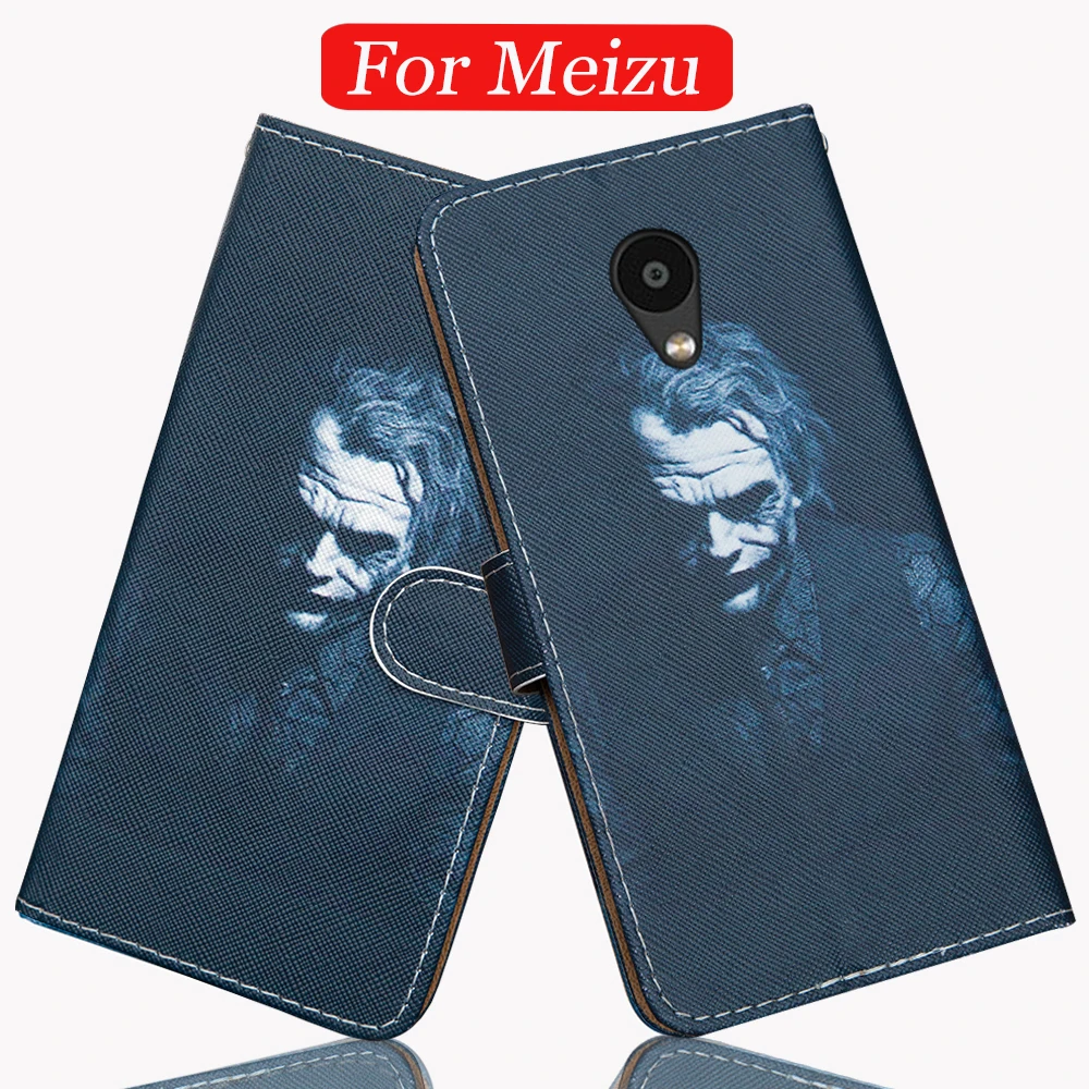 Чехол-бумажник s для Meizu M5s M6 M5 M5C M2 Mini чехол M6T 6T M6s Note 9 U10 U20 Pro 7 15 Lite 16 16th Plus с откидной