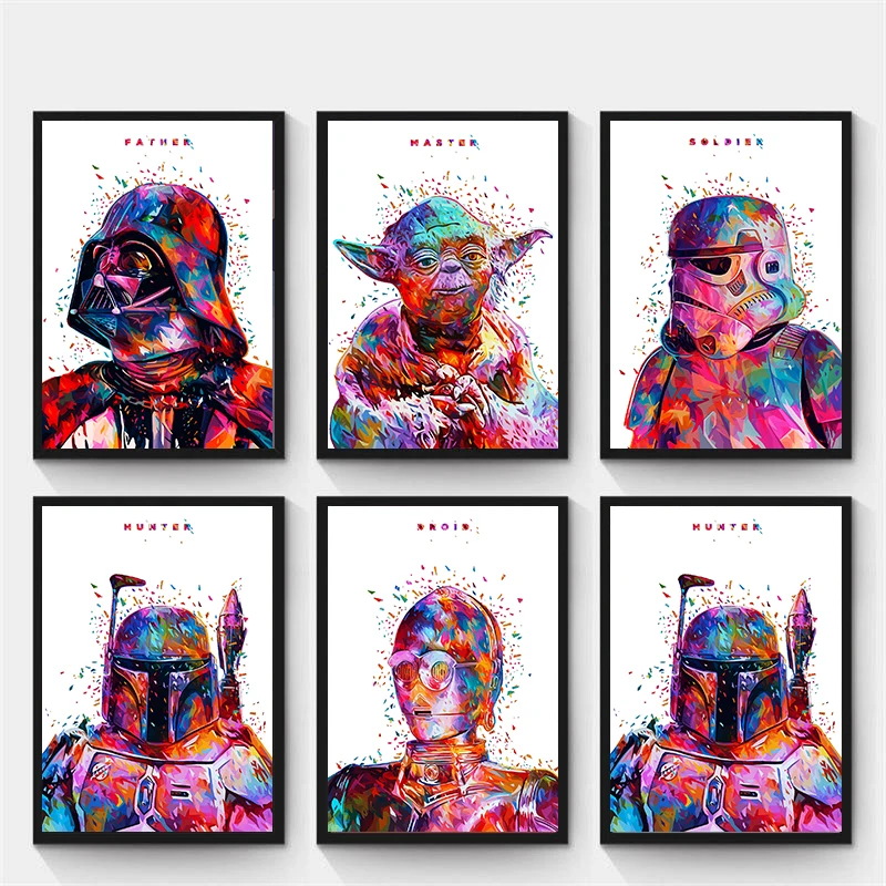 Mixed Order Star Wars Originality Movie White Coated Paper Poster wall art home decor print painting wall sticker Frameless
Mixed Order Star Wars Originality Movie White Coated Paper Poster wall art home decor print painting wall sticker Frameless