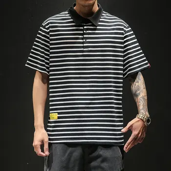 ZHIJING 2020 New Style Summer Stripe Cotton Tshirt Japanese-style Casual Men Trend Shirt Comfortable Fresh Short-sleeve Top
ZHIJING 2020 New Style Summer Stripe Cotton Tshirt Japanese-style Casual Men Trend Shirt Comfortable Fresh Short-sleeve Top