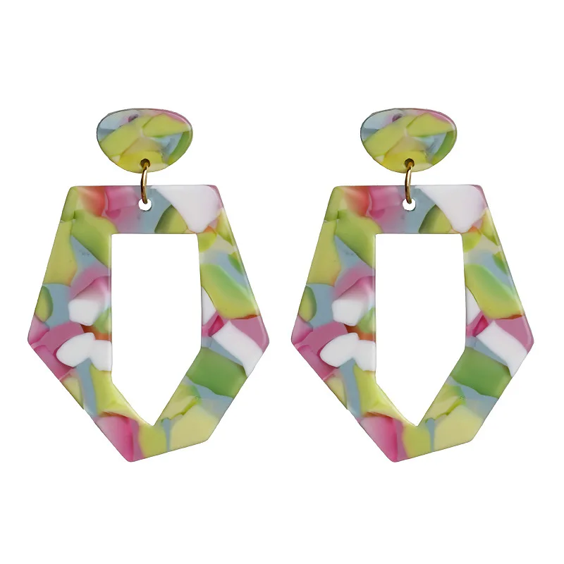 Women Personalized Geometric Acrylic Long Fashion Vintage Earrings Pendant Simple Jewelry
Women Personalized Geometric Acrylic Long Fashion Vintage Earrings Pendant Simple Jewelry