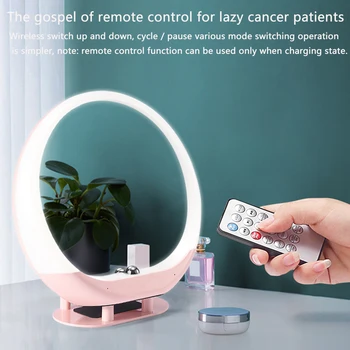 Wireless LED Light Adjustable Angle Makeup Mirror With Microphone Table Lamp FM Radio Bluetooth Speaker Wall Mount Rechargeable
Wireless LED Light Adjustable Angle Makeup Mirror With Microphone Table Lamp FM Radio Bluetooth Speaker Wall Mount Rechargeable