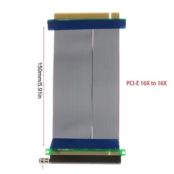 PCI Express 16x Flexible Cable Riser Card Extension Port Adapter Graphics Video Card Extend Cord 15cm
PCI Express 16x Flexible Cable Riser Card Extension Port Adapter Graphics Video Card Extend Cord 15cm