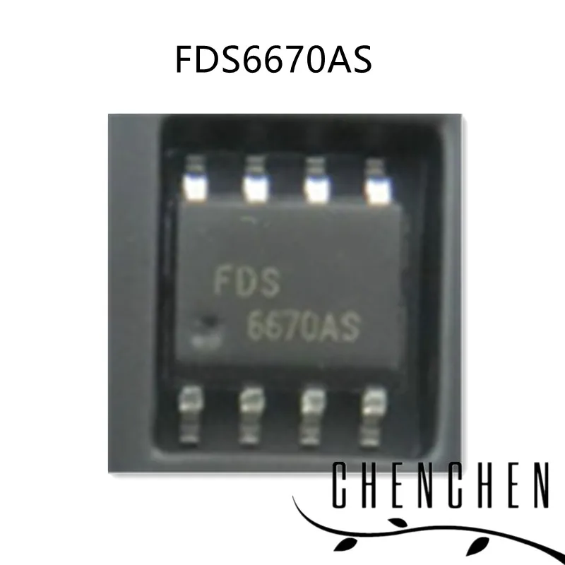 10 шт./лот FDS6670AS FDS6670A SOP8 100% новый | Электроника