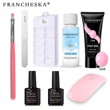 Nail Kit Nail Art Decorations Extension Nail Kit Professional 8pcs Manicure Set UV Nail Lamp Painless Extension Gel Set 
Nail Kit Nail Art Decorations Extension Nail Kit Professional 8pcs Manicure Set UV Nail Lamp Painless Extension Gel Set