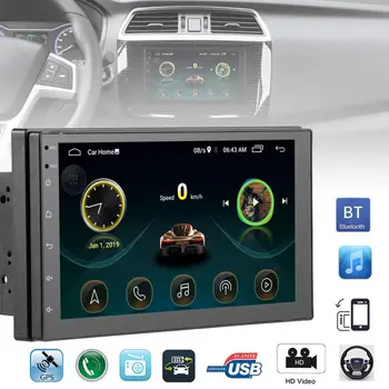 2DIN 7Inch QUAD-core HD Capacitive Touch Screen Bluetooth Car Stereo FM Radio MP5 GPS Player Mirrorlink/Steering Wheel Control
2DIN 7Inch QUAD-core HD Capacitive Touch Screen Bluetooth Car Stereo FM Radio MP5 GPS Player Mirrorlink/Steering Wheel Control