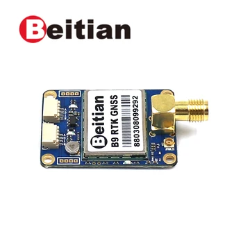 BEITIAN RTK module dual-frequency GLONASS BEIDOU GALILEO GPS board centimeter-level can be used as base or rover station BT-B9K4
BEITIAN RTK module dual-frequency GLONASS BEIDOU GALILEO GPS board centimeter-level can be used as base or rover station BT-B9K4