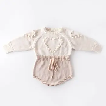 2020 New Lovely Newborn Baby Girl Long Sleeve Heart Knitting Bodysuits Jumpsuit Playsuit Outfits Warm Baby Clothes
2020 New Lovely Newborn Baby Girl Long Sleeve Heart Knitting Bodysuits Jumpsuit Playsuit Outfits Warm Baby Clothes
