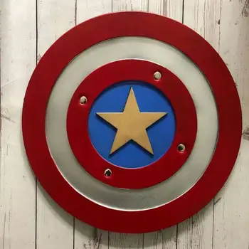 New version 44cm Captain America Shield 1: 1 Steve Rogers PU Shield Movie cosplay Halloween gift / prop
New version 44cm Captain America Shield 1: 1 Steve Rogers PU Shield Movie cosplay Halloween gift / prop