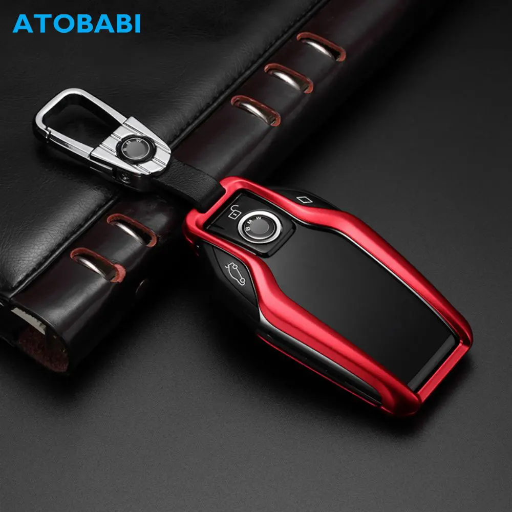 Aluminum Alloy Car Key Case For BMW 7 Series 740i 730i LCD Smart Remote Control Fob Cover Keychain Protector Bag Auto Accessory
Aluminum Alloy Car Key Case For BMW 7 Series 740i 730i LCD Smart Remote Control Fob Cover Keychain Protector Bag Auto Accessory