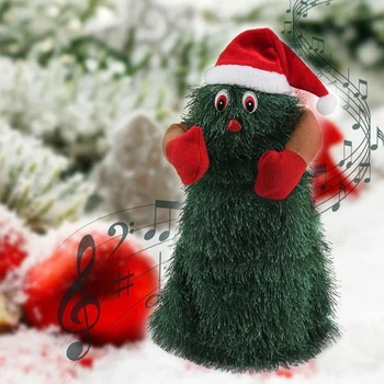 Party Tree Christmas Electric Toy Dancing Rotating Music Christmas Tree in A Santa Hat XH8Z
Party Tree Christmas Electric Toy Dancing Rotating Music Christmas Tree in A Santa Hat XH8Z