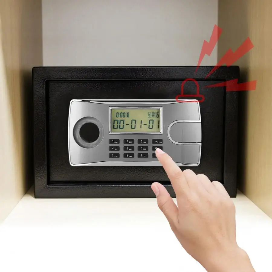 Intelligent Smart Door Lock Password Electronic LCD Lock Box Storage for Door Cabinets Drawer
Intelligent Smart Door Lock Password Electronic LCD Lock Box Storage for Door Cabinets Drawer