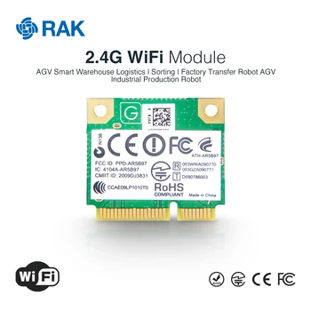 2.4G WiFi Module IoT PCIE for AGV Smart Warehouse Logistics Sorting Factory Transfer Robot AGV Industrial Production Robot
2.4G WiFi Module IoT PCIE for AGV Smart Warehouse Logistics Sorting Factory Transfer Robot AGV Industrial Production Robot
