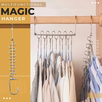 1/3pcs Multifunctional Magic Hanger 12-hole Rotatable Foldable Clothes Hanger PAK55
1/3pcs Multifunctional Magic Hanger 12-hole Rotatable Foldable Clothes Hanger PAK55