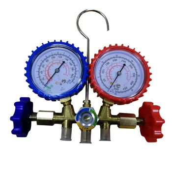 Manifold Gauge Durable Portable Dual-use Air Conditioner Gauge Refrigerant Recovery Kit Refrigeration Freon Kit for Repair Store
Manifold Gauge Durable Portable Dual-use Air Conditioner Gauge Refrigerant Recovery Kit Refrigeration Freon Kit for Repair Store