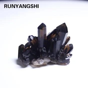 Runyangshi 1pc Natural smokey Quartz Cluster Decorationblack Crystal Cluster Reiki Healing Column Point Radiation Resistant
Runyangshi 1pc Natural smokey Quartz Cluster Decorationblack Crystal Cluster Reiki Healing Column Point Radiation Resistant