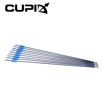 Spine 800 Blue Color 6/12/24pcs Diameter 6 mm31 Inches Fiberglass Arrow for Recurve Bow Archery Hunting Shooting
Spine 800 Blue Color 6/12/24pcs Diameter 6 mm31 Inches Fiberglass Arrow for Recurve Bow Archery Hunting Shooting