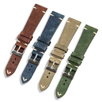 Handmade Italian Leather Watchband For Antique Watch Leather Strap, 20MM * 16MM Men's Retro Bracelet
Handmade Italian Leather Watchband For Antique Watch Leather Strap, 20MM * 16MM Men's Retro Bracelet