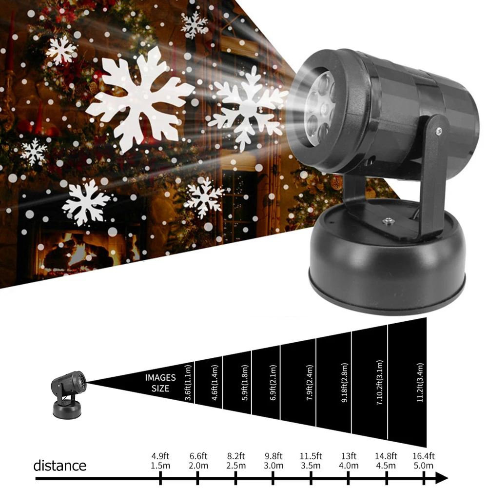 Outdoor LED Snowflake Light Blizzard Laser Projector Lamp USB Move Snow Christmas Rotating Projection Light for Halloween Party
Outdoor LED Snowflake Light Blizzard Laser Projector Lamp USB Move Snow Christmas Rotating Projection Light for Halloween Party
