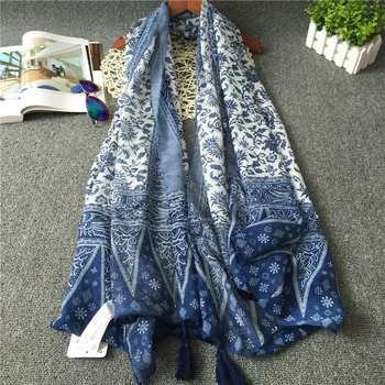 New style Autumn and winter women print tourism Beach scarves Fashion Flower seaside sunscreen quality cotton material shawl 
New style Autumn and winter women print tourism Beach scarves Fashion Flower seaside sunscreen quality cotton material shawl