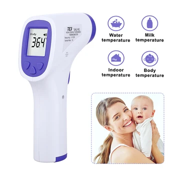 Non-contact Household Infrared Forehead Thermometer Digital LCD Body Object Thermometer Temperature Measurement Baby Adult
Non-contact Household Infrared Forehead Thermometer Digital LCD Body Object Thermometer Temperature Measurement Baby Adult