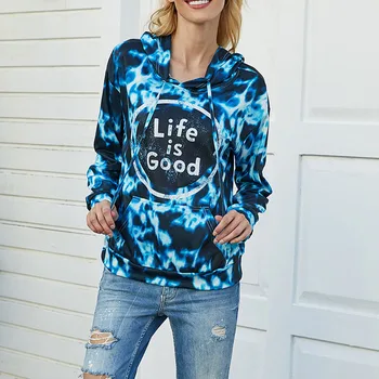 2020 Autumn Women Sweatshirts Streetwear Blue Camouflage Print Hoodies Pullovers Casual Long Sleeve Tops Female Sweatshirt 
2020 Autumn Women Sweatshirts Streetwear Blue Camouflage Print Hoodies Pullovers Casual Long Sleeve Tops Female Sweatshirt