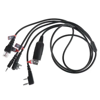 4 In 1 Programing Cable Durable USB Cord Line for KENWOOD TM-271A TM471A TM-261A TM-461A for UV-5R Series BF-666S Radio
4 In 1 Programing Cable Durable USB Cord Line for KENWOOD TM-271A TM471A TM-261A TM-461A for UV-5R Series BF-666S Radio