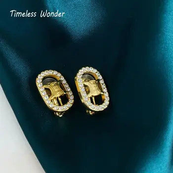 Timeless Wonder Glam Zirconia Geo Statement Stud Earrings Women Jewelry Gothic Designer Top Punk Ins Party Trendy Rare New 5622
Timeless Wonder Glam Zirconia Geo Statement Stud Earrings Women Jewelry Gothic Designer Top Punk Ins Party Trendy Rare New 5622