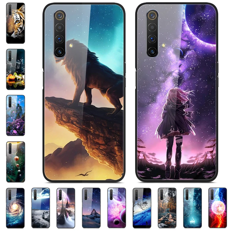 For Realme X3 SuperZoom Case Tempered Glass Hard Protective Phone OPPO Cover Bumper X 3 | Мобильные телефоны и аксессуары