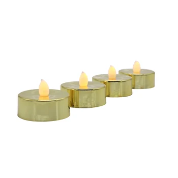4Pcs/Set Flameless Led Tealight Candle Fake Candles for Home/Wedding/Christmas Decoration Battery-Operated
4Pcs/Set Flameless Led Tealight Candle Fake Candles for Home/Wedding/Christmas Decoration Battery-Operated