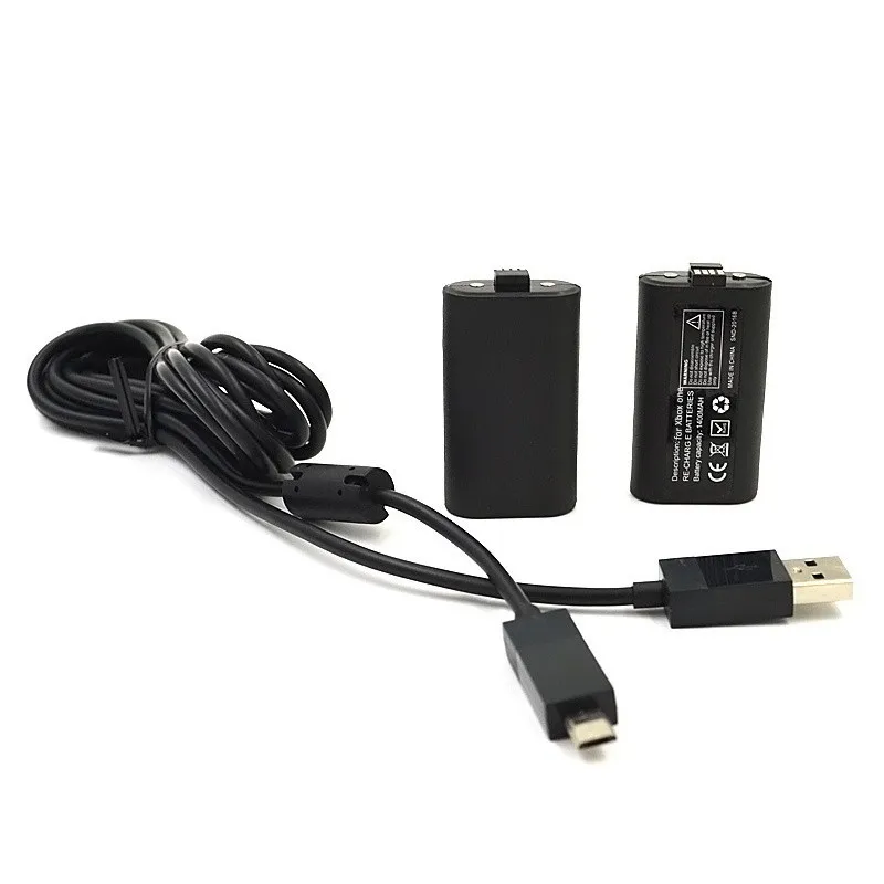 Аккумуляторная батарея 1 шт. с кабелем для зарядки USB 2 75 м консоли Xbox One сменный