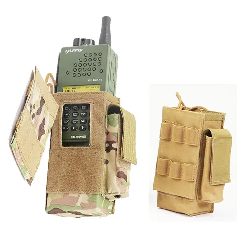 Standard Tactical Walkie Talkie Pouch Nylon Holster Radio Bag PRC 152 Molle Hunting Waist Belt Holster Carry case For Radio
Standard Tactical Walkie Talkie Pouch Nylon Holster Radio Bag PRC 152 Molle Hunting Waist Belt Holster Carry case For Radio