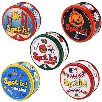 English Version Spot It Game Find it Find your sister Parent-child games Board Games Cards
English Version Spot It Game Find it Find your sister Parent-child games Board Games Cards