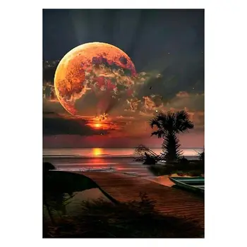 Sunset 5D round Shaped Diamond Painting Needlework Rhinestone Cross Craft Kit
Sunset 5D round Shaped Diamond Painting Needlework Rhinestone Cross Craft Kit
